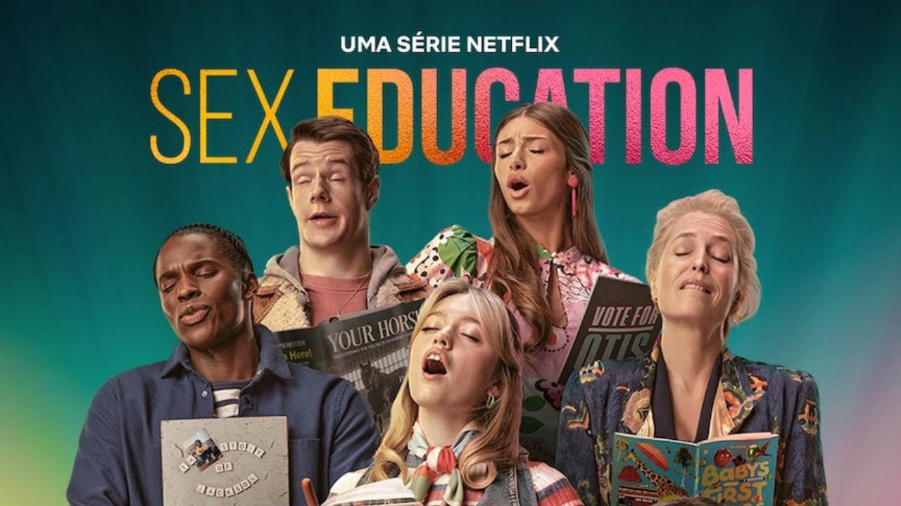 Netflix divulga vídeo em que Gillian Anderson faz resumo da 3ª temporada da série “Sex Education”