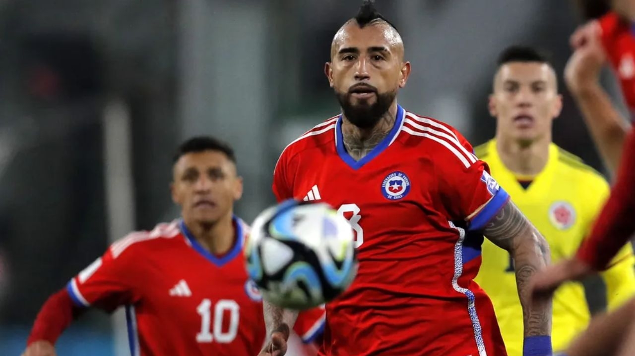 Vidal se lesiona e não atuará mais esse ano
