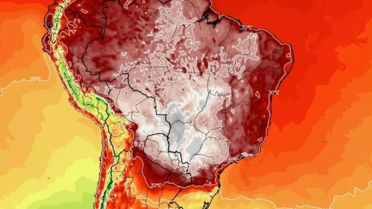 Calor intenso varre o Brasil com previsão de temperaturas de até 45ºC: impactos e medidas de prevenção