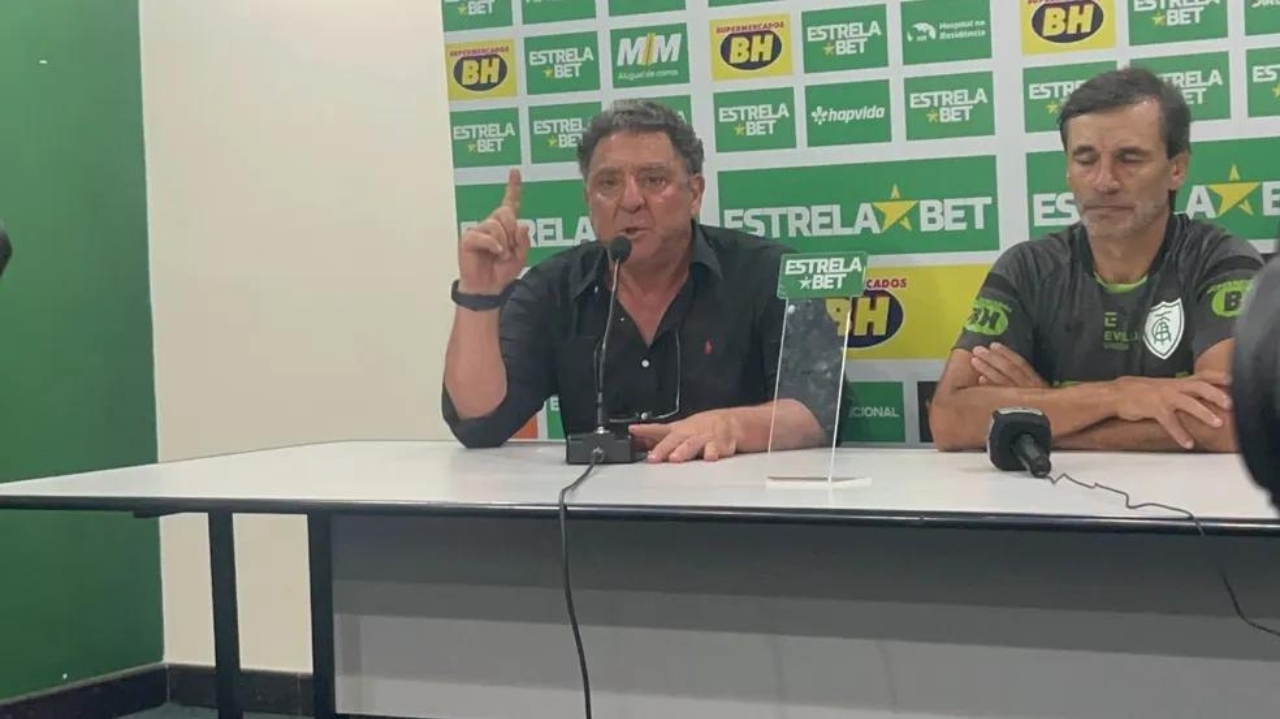 Em duelo dos desesperados, dirigente e volante do América-MG insinuam favorecimento ao Vasco