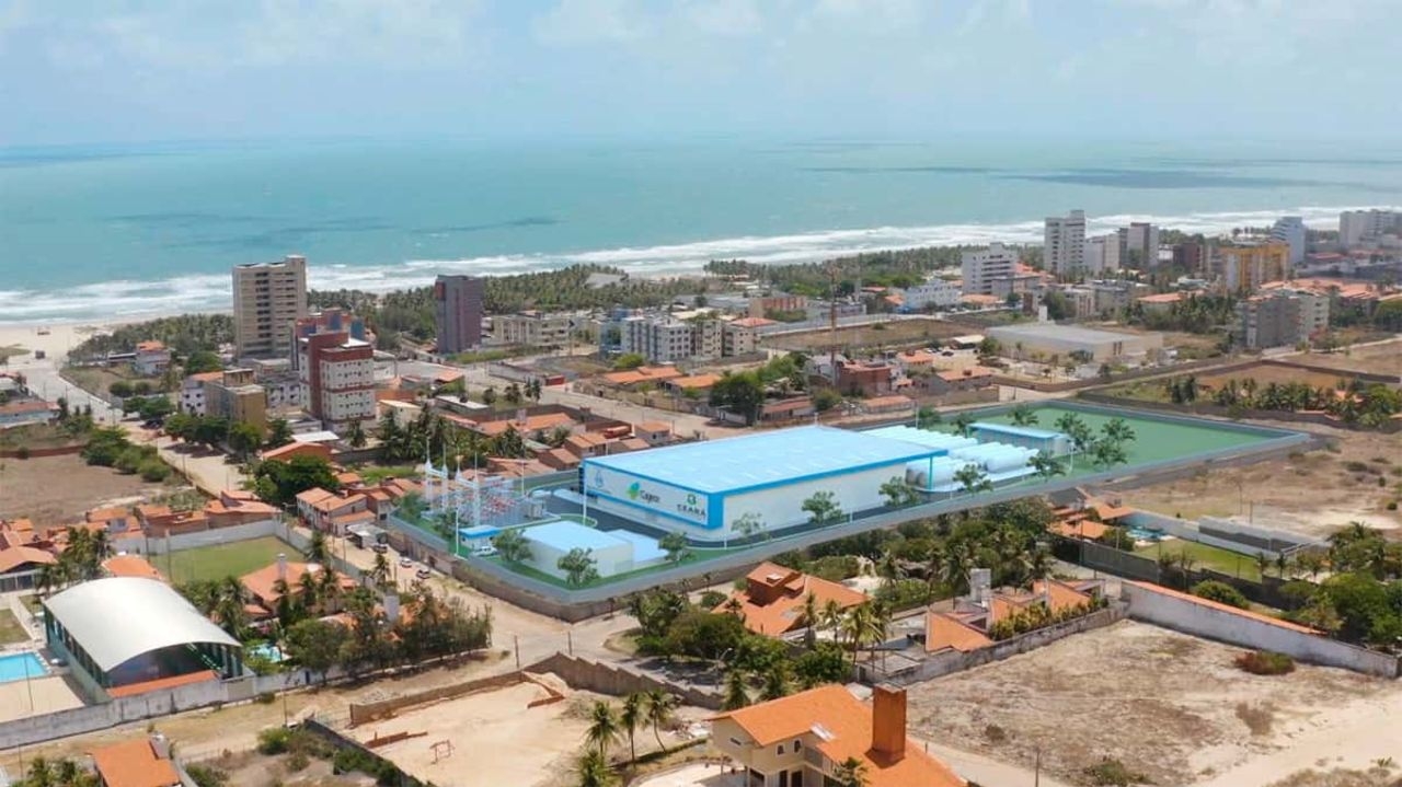 Projeto de dessalinização em Fortaleza gera preocupações sobre impacto ambiental e queda de internet