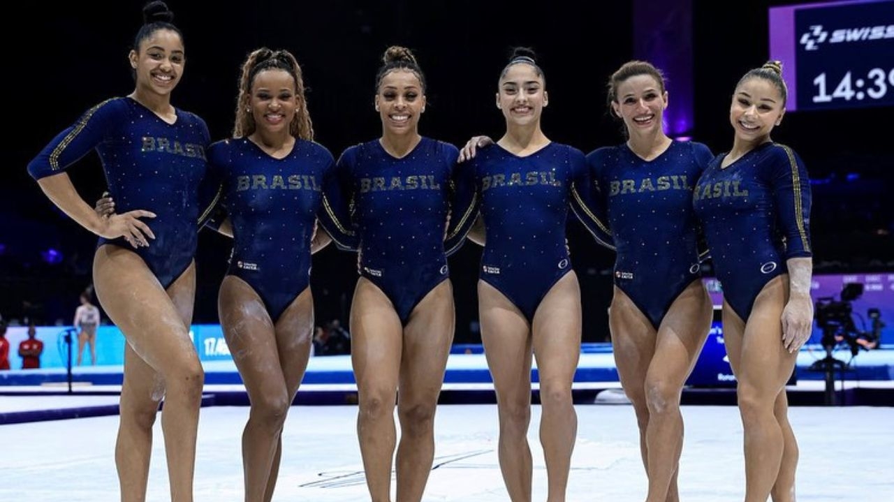 Seleção Feminina de Ginástica Artística garante vaga nas Olimpíadas de Paris