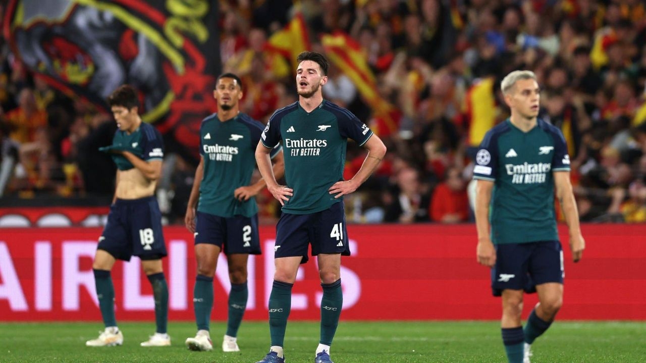 Arsenal sai na frente, mas leva virada contra o Lens na Champions League