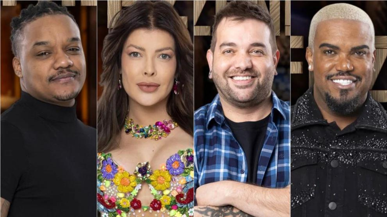 A Fazenda 15: Tonzão, Jaqueline, Laranjinha e Sander formam a segunda roça da edição