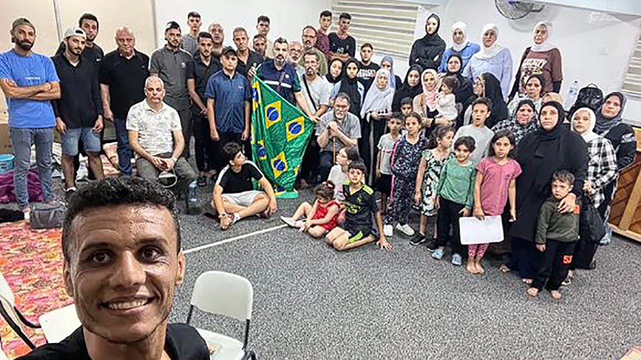 Evacuação emergencial: brasileiros em Gaza precisam deixar escola para um novo abrigo