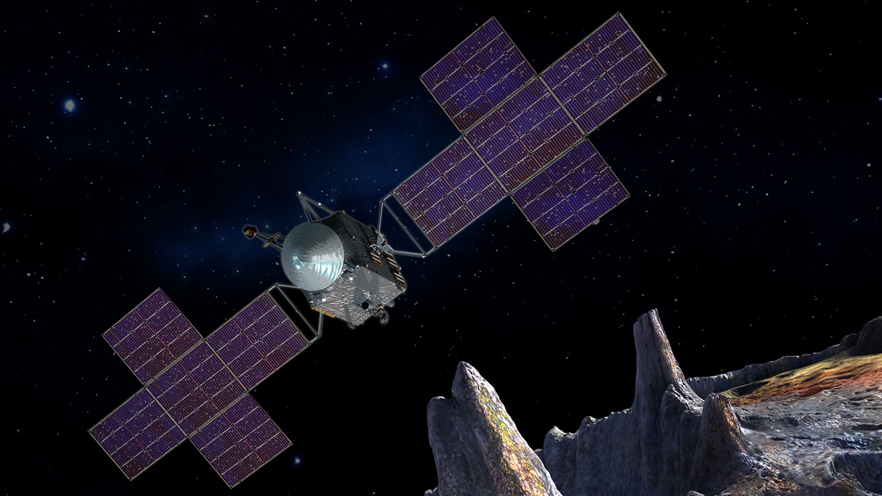 Missão Psique: Nasa envia espaçonave para explorar asteroide rico em metais