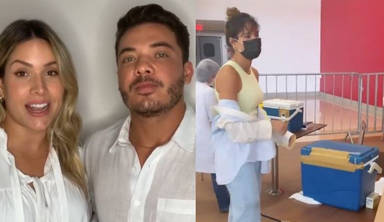 Thyane Dantas, mulher de Safadão, toma vacina contra Covid sem estar agendada