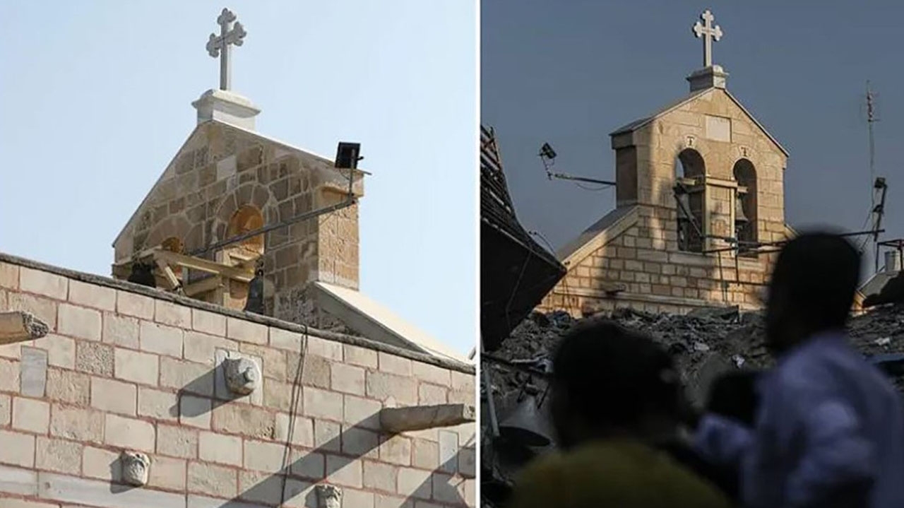 Igreja ortodoxa grega foi um dos monumentos destruídos pela guerra