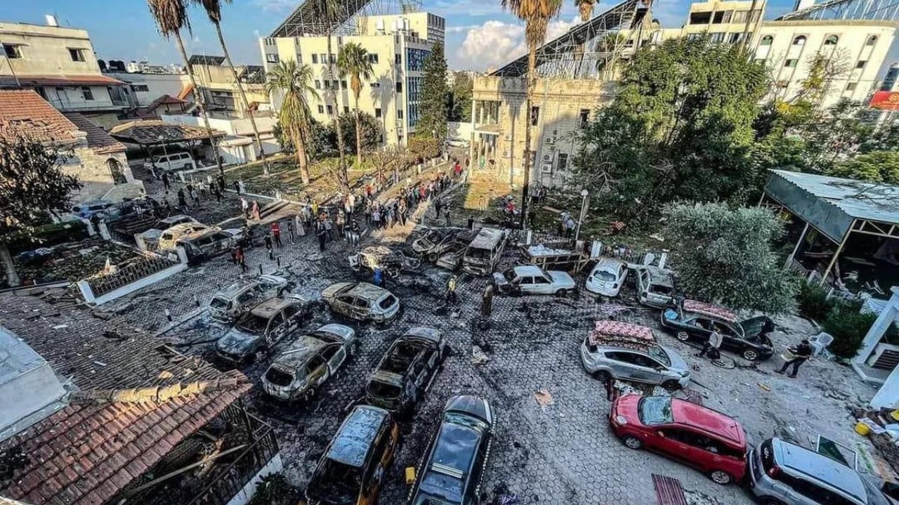 Israel enviou alerta sobre ataque aéreo que atingiu hospital em Gaza