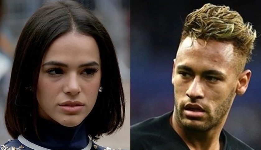Bruna Marquezine e Neymar se encontram após jogo do Brasil