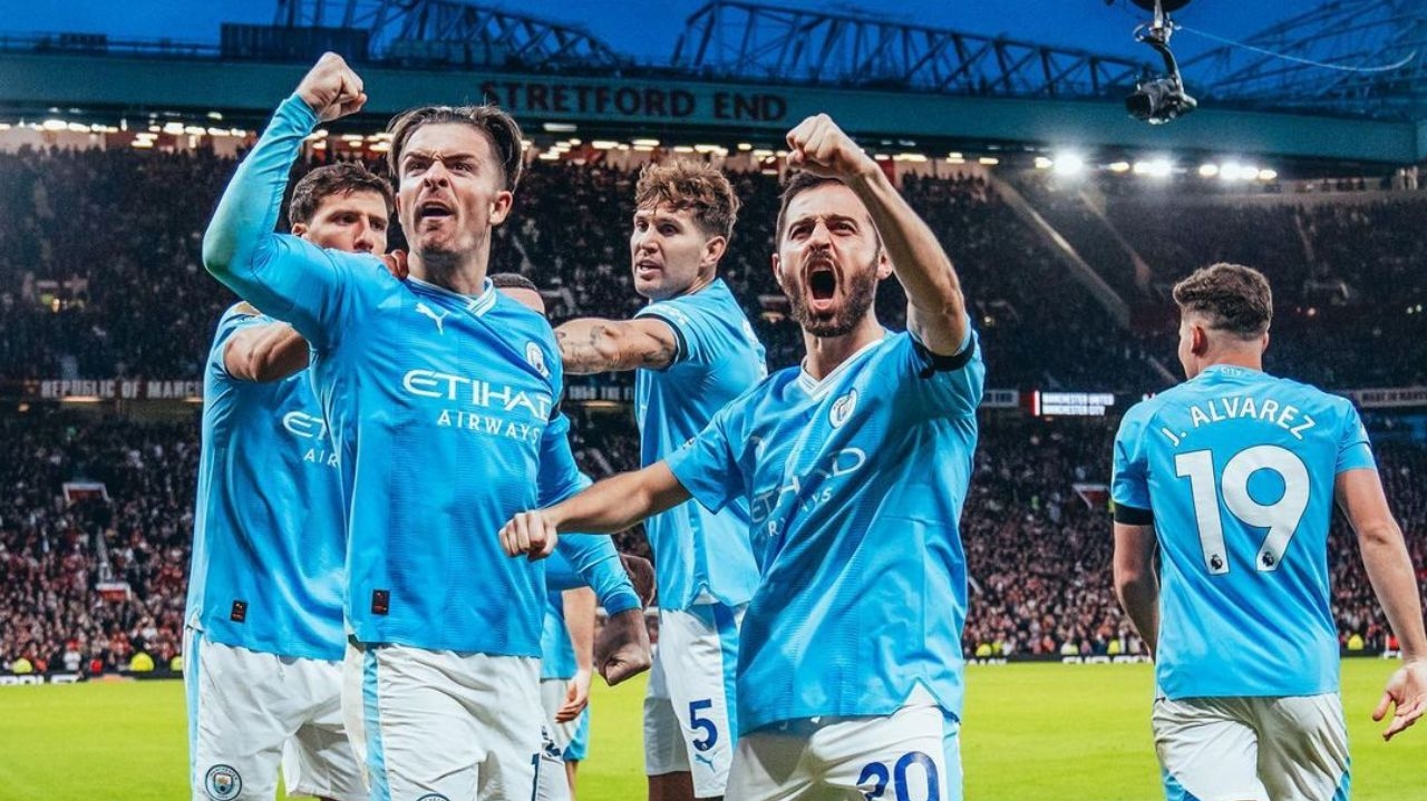 Manchester City joga melhor e vence o Manchester United