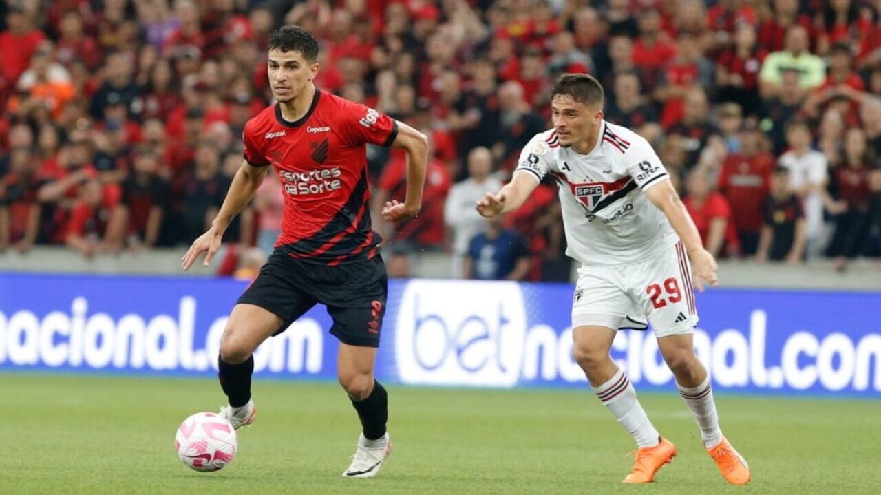 “Pablos” protagonizam partida entre Athletico-PR e São Paulo, que ficam só no empate