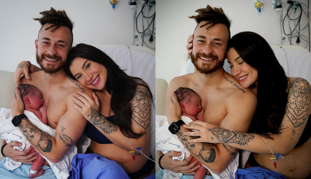 Bianca Andrade e Fred anunciam o nascimento de seu primeiro filho
