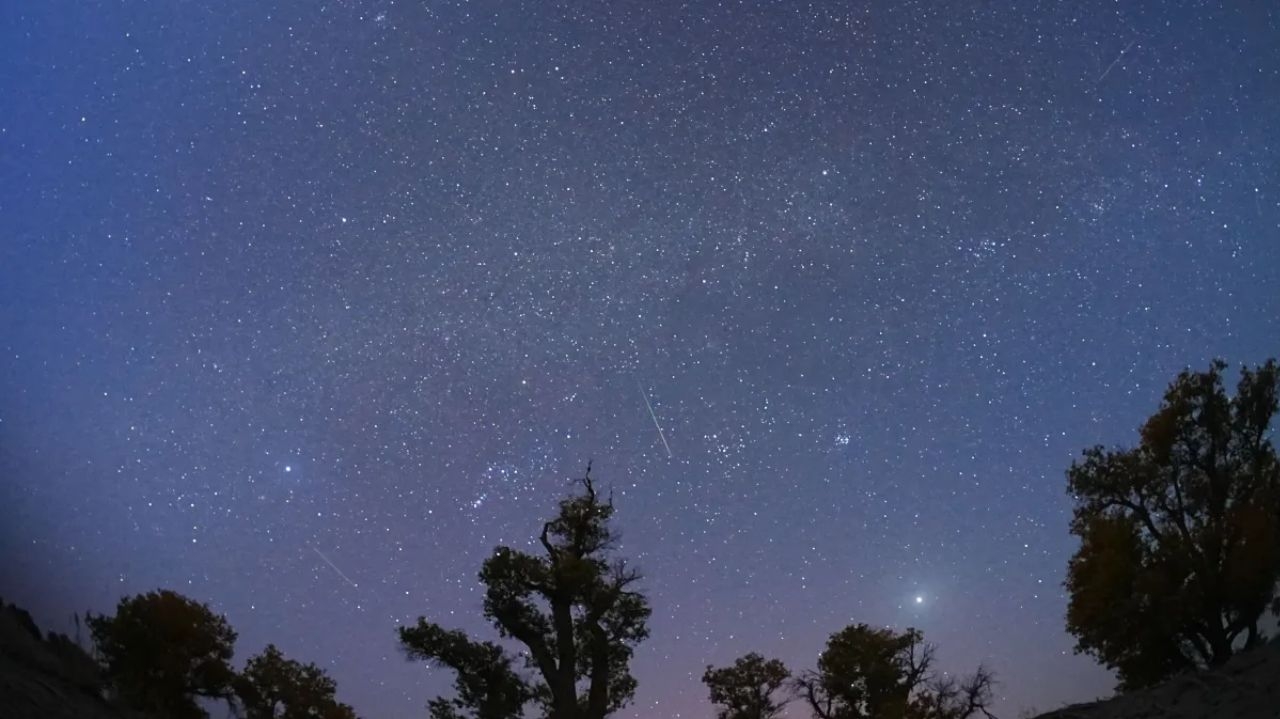 Chuva de meteoros será visível neste domingo
