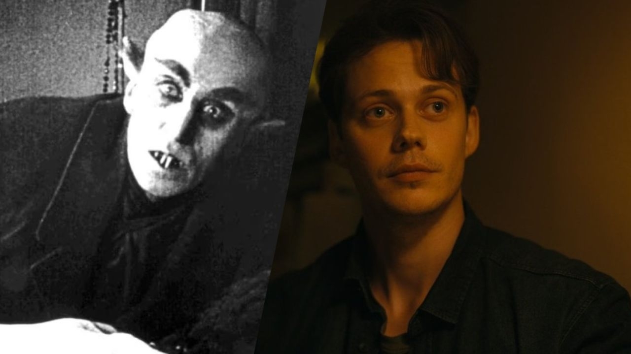 Remake de Nosferatu ganha nova imagem com Nicholas Hoult e Bill Skarsgård