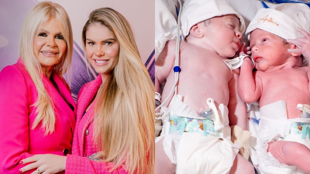 Bárbara Evans esclarece por que Monique Evans ainda não conheceu os netos
