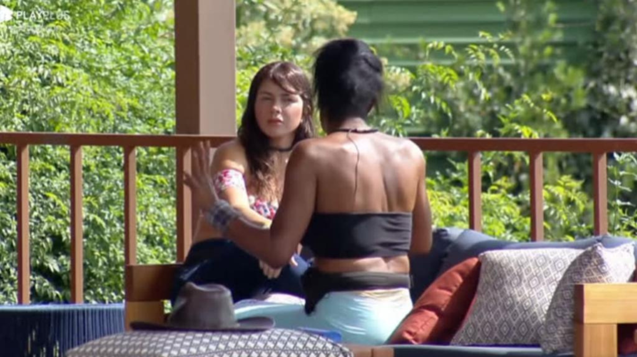 Nadja Pessoa faz suposições da formação de roça em conversa com Márcia