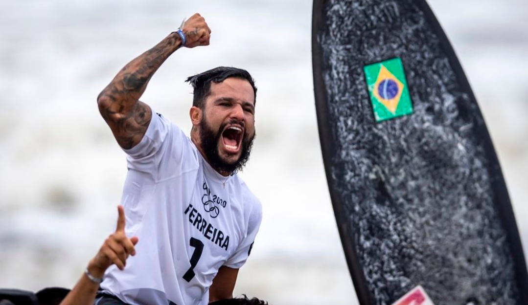 Italo Ferreira vence o primeiro Ouro do Brasil em Tóquio