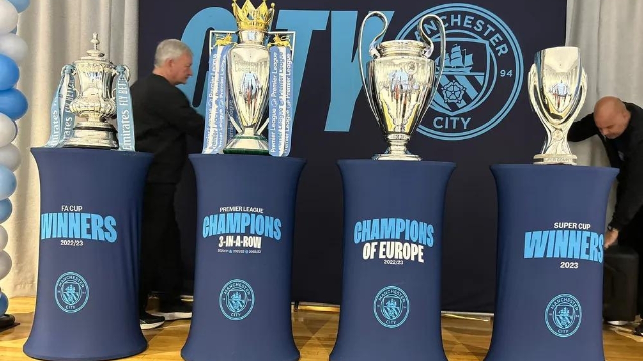 Museu do Bahia receberá troféus do Manchester City