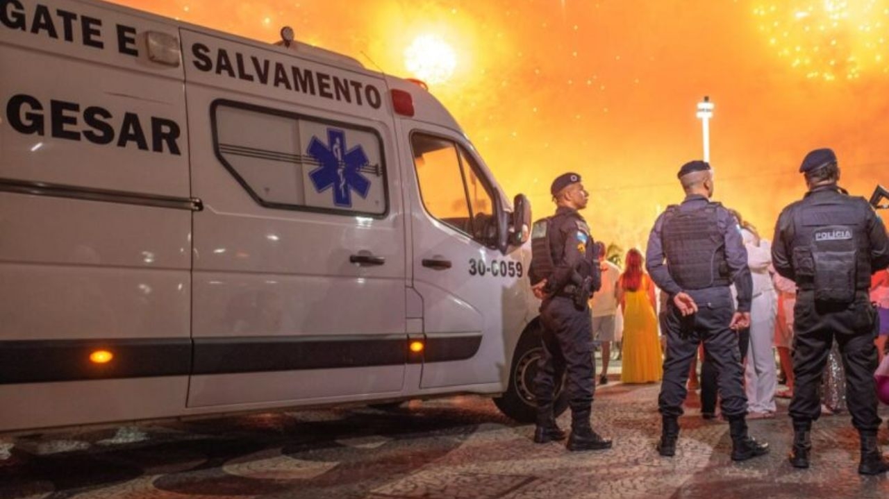 Ano-Novo no Rio de Janeiro terá monitoramento por vídeo e revista policial