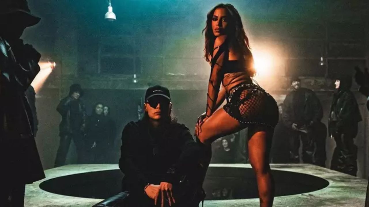 “BELLAKEO” de Peso Pluma e Anitta ressurge no Top 10 do Spotify Global