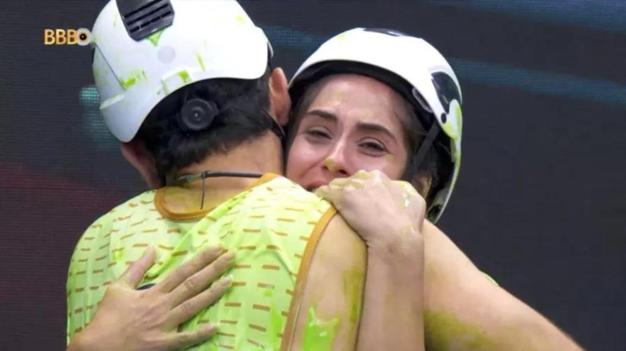 BBB 24: Deniziane é consagrada a primeira Líder após longas horas de prova