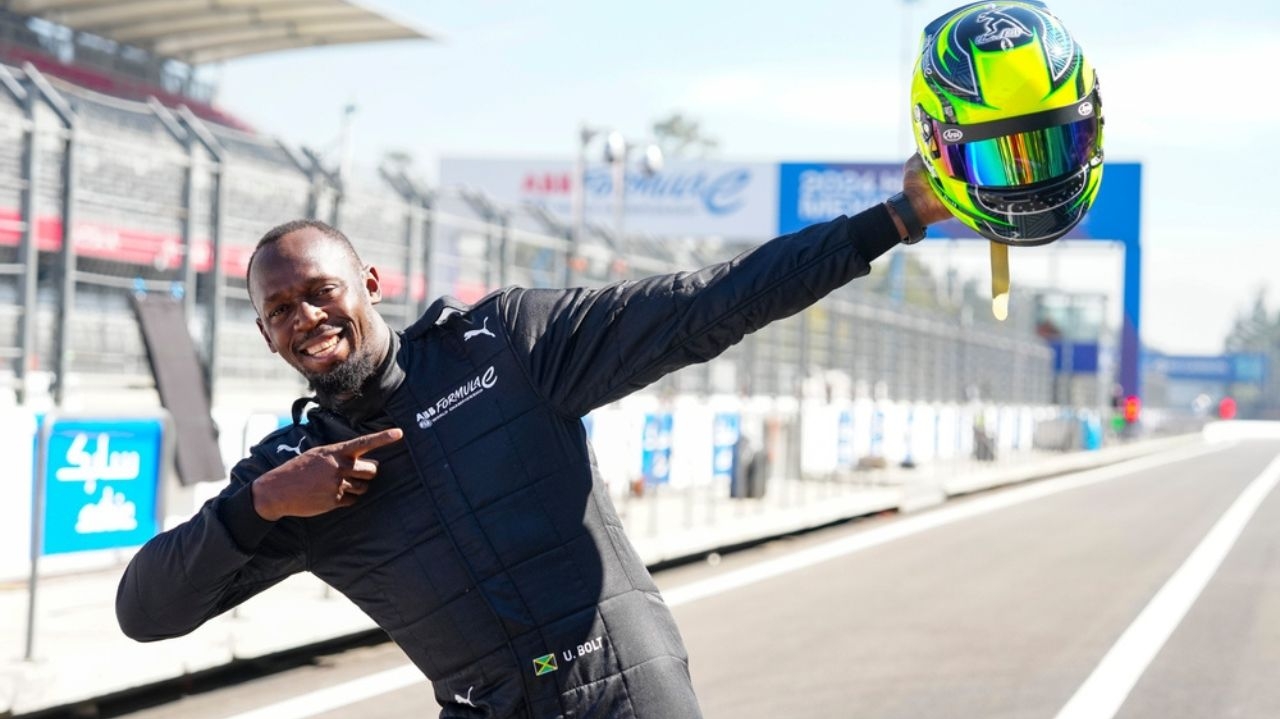Usain Bolt é destaque na abertura da Fórmula E