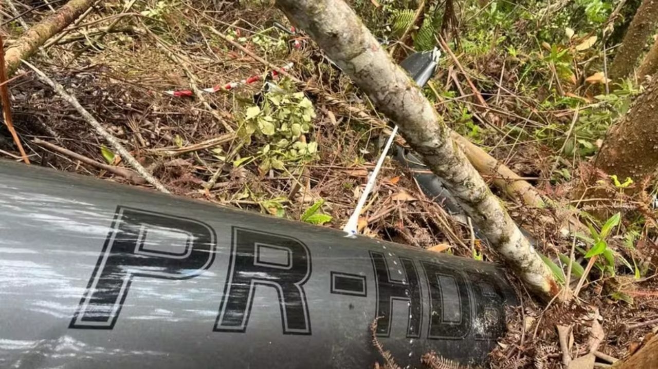 Queda de helicóptero em SP é registrada como homicídio culposo pela Polícia Civil