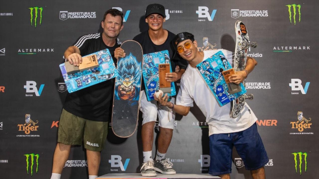 Dan Sabino conquista o título no Skate Park no STU Florianópolis