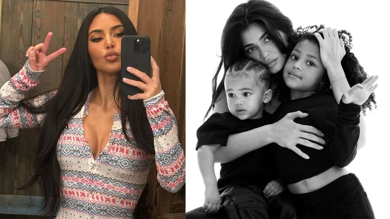 Kim Kardashian mostra detalhes da festa de aniversário de Stormi e Aire