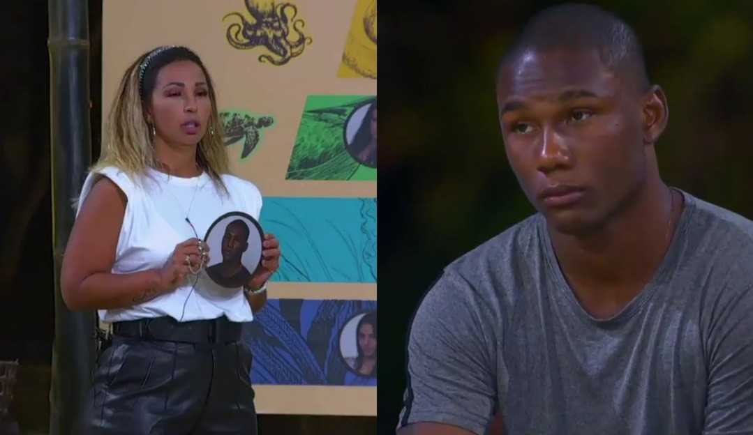 Valesca se irrita com atitude de Negão da BL em Ilha Record