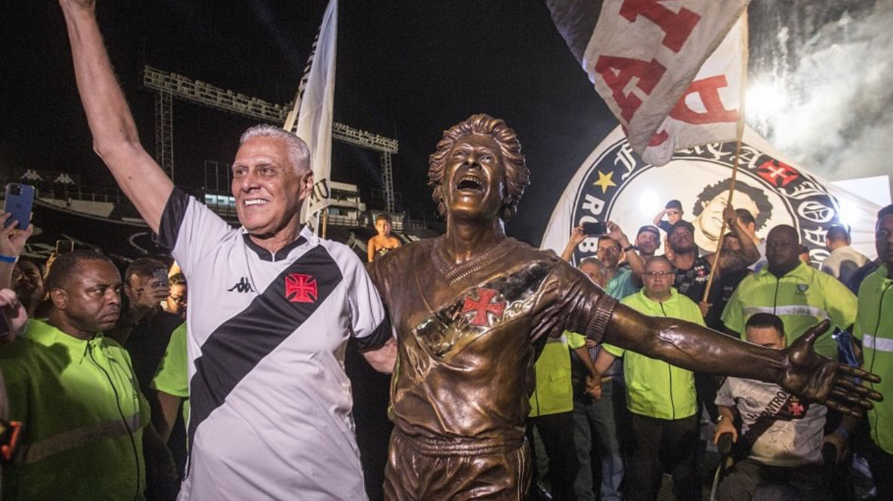 CBF prestigia legado de Roberto Dinamite com novo troféu para artilheiros do Brasileirão