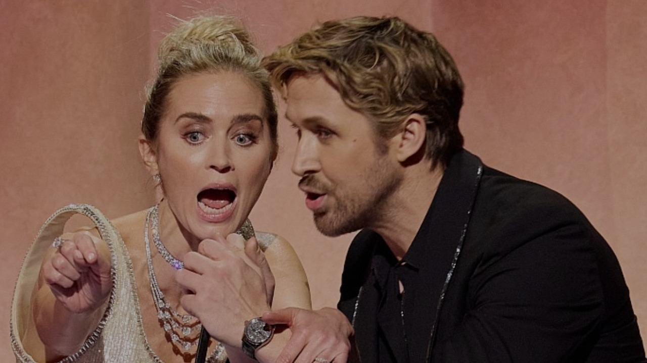 Oscar 2024: Ryan Gosling e Emily Blunt protagonizam confronto final de “Barbenheimer”