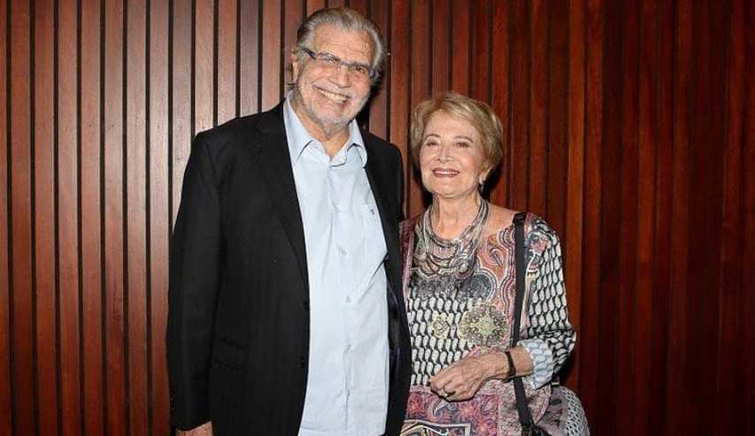 Tarcísio Meira e Glória Menezes são internados com Covid-19