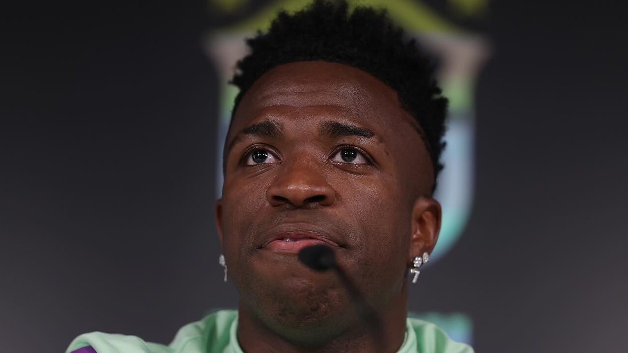 Vinicius Júnior é o escolhido para ser capitão no jogo contra a Espanha