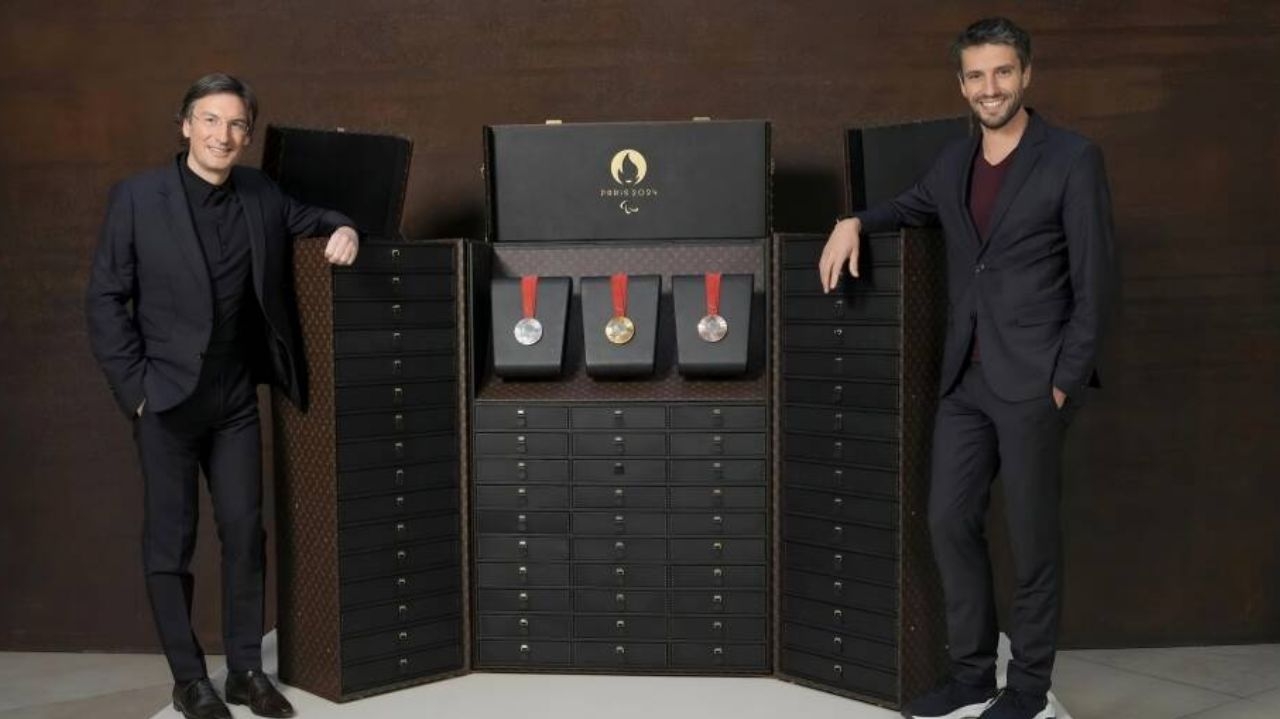 Louis Vuitton desenvolve baús sob medida para medalhas das Olimpíadas Paris 2024