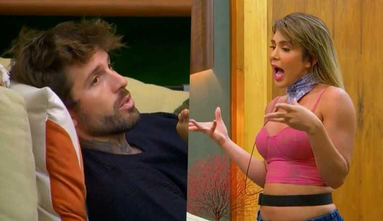 Ilha Record: Nadja diz que foi subestimada por Claudinho e ele rebate: ‘Sou muito melhor que você’