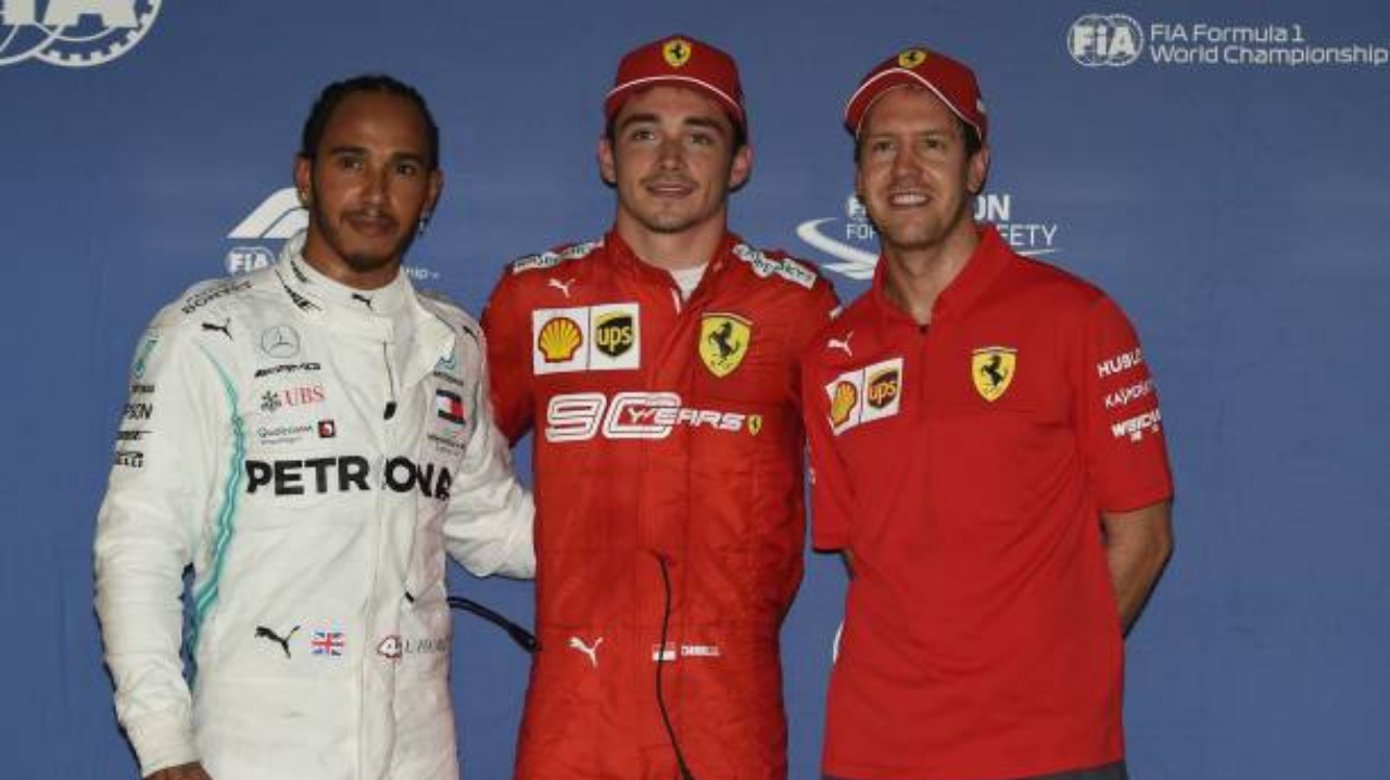 Na Ferrari, Vettel alerta para a rivalidade acirrada entre Hamilton e Leclerc