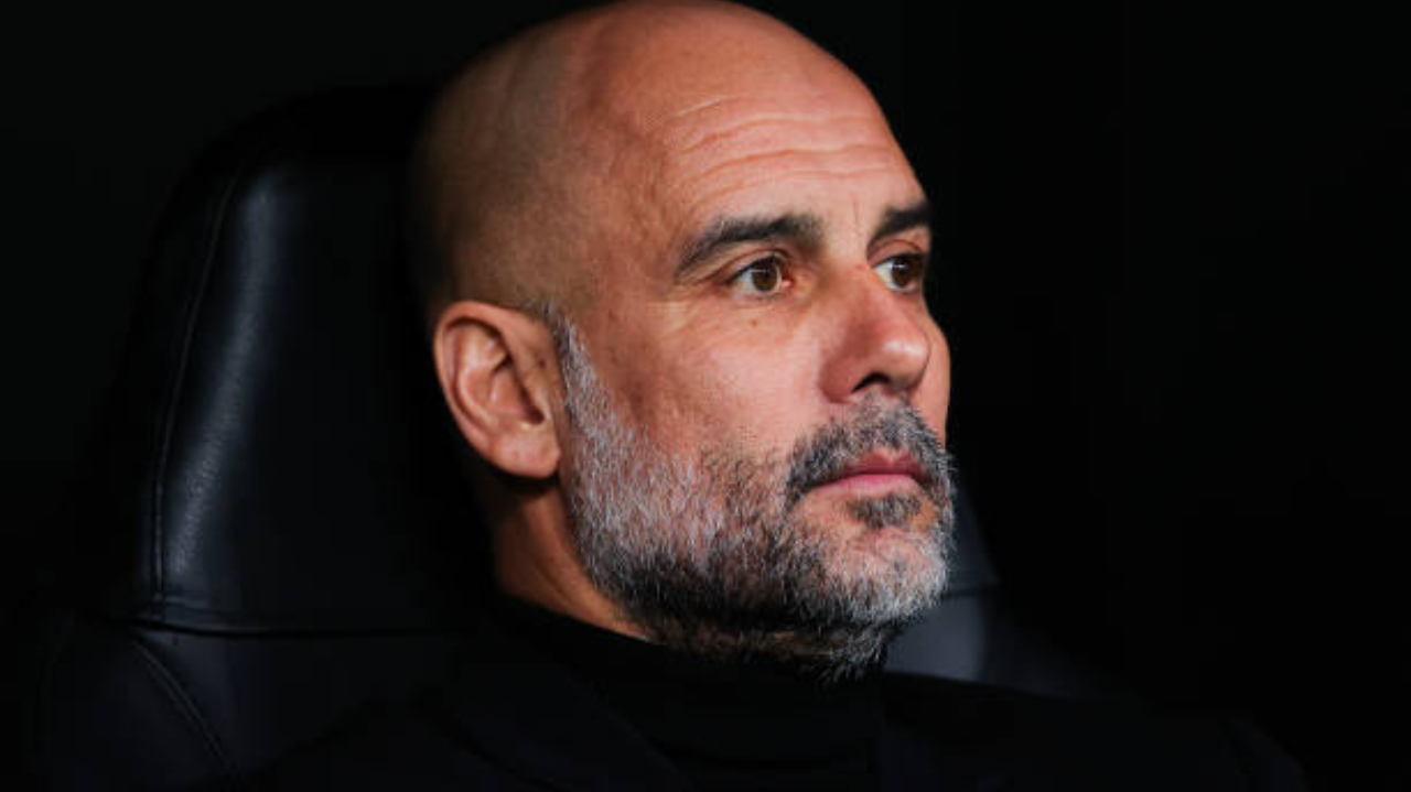 Guardiola critica o estado do gramado do Bernabéu e brinca com o novo teto