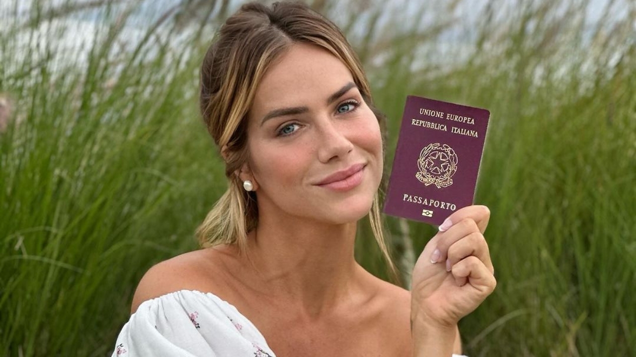 Giovanna Ewbank celebra conquista da cidadania italiana