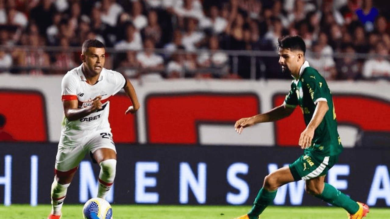 Em último Choque-Rei de Endrick, São Paulo e Palmeiras empatam sem gols no MorumBis