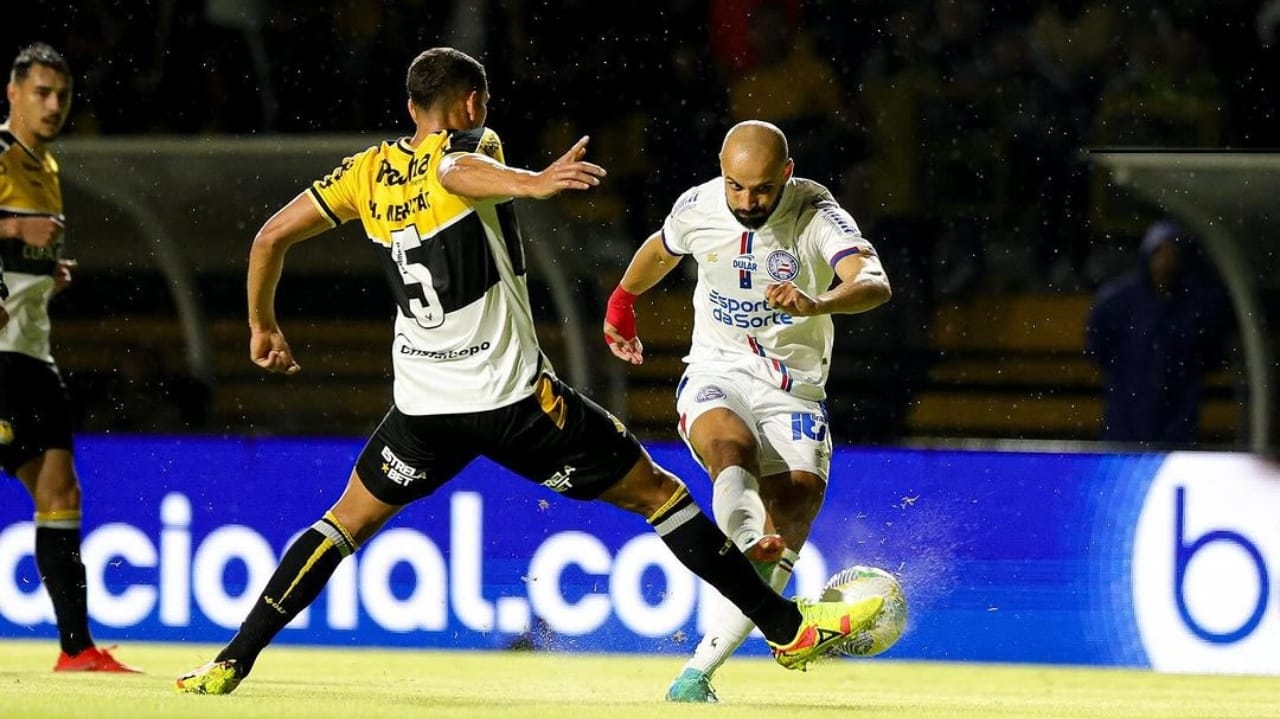 Mais uma vez, Bahia vence o Criciúma e garante classificação na Copa do Brasil