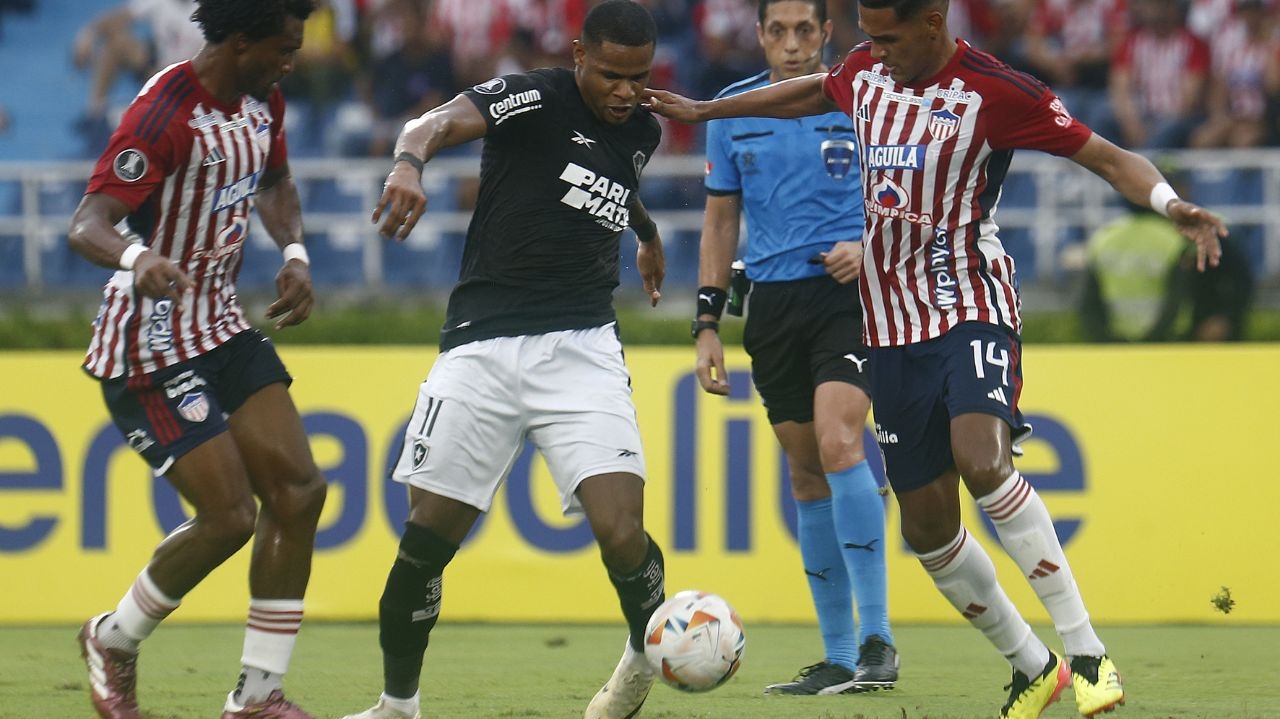 Botafogo e Junior Barranquilla empatam na fase de grupos da Libertadores