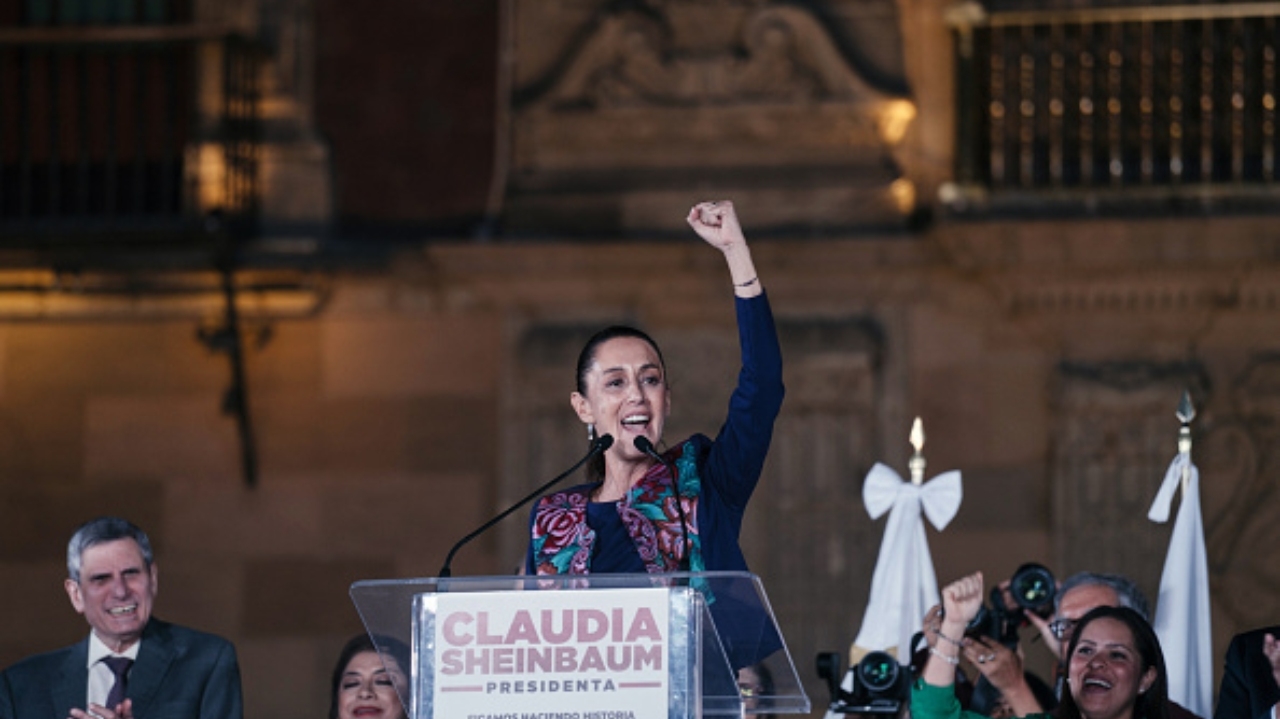 Claudia Sheinbaum é eleita a primeira presidente mulher do México