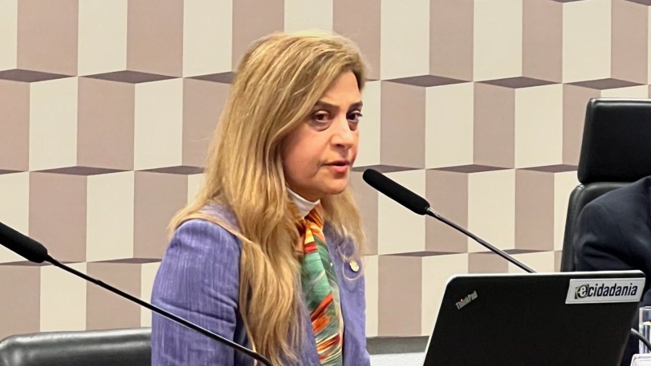 Leila Pereira depõe na CPI sobre manipulação de jogos