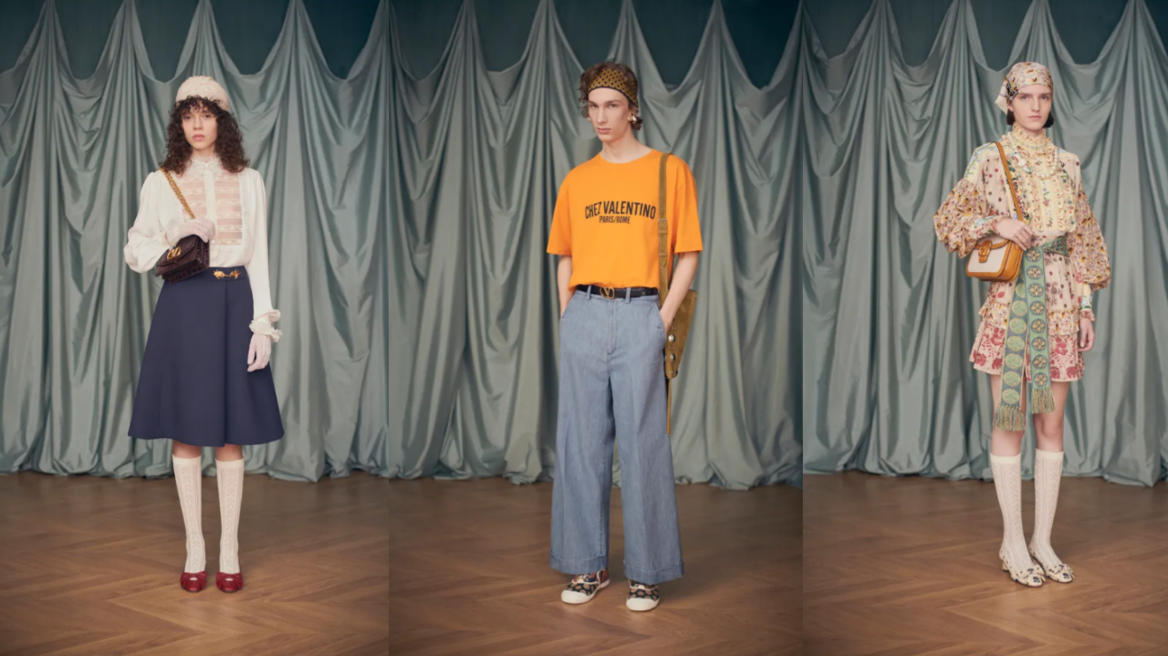 Alessandro Michele lança lookbook da sua nova coleção para Valentino