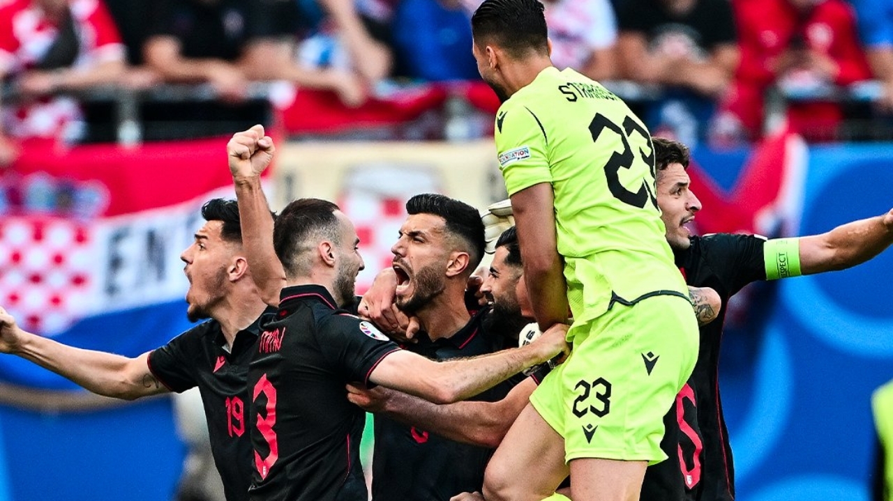 Croácia e Albânia empatam em jogo eletrizante na Eurocopa