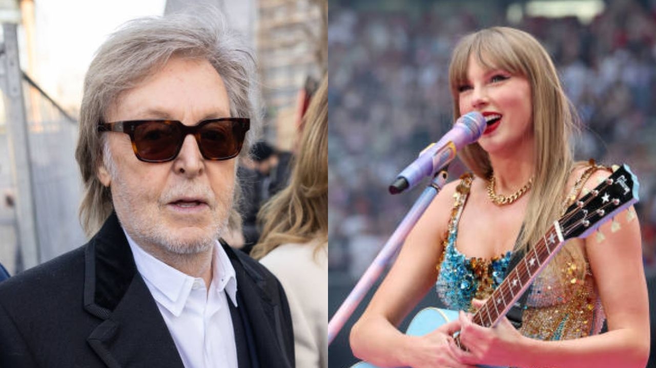 Paul McCartney comparece a show de Taylor Swift em Londres