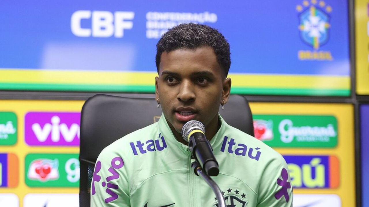 Rodrygo desfalca treino da Seleção em Las Vegas e Dorival pretende manter base do 1° jogo