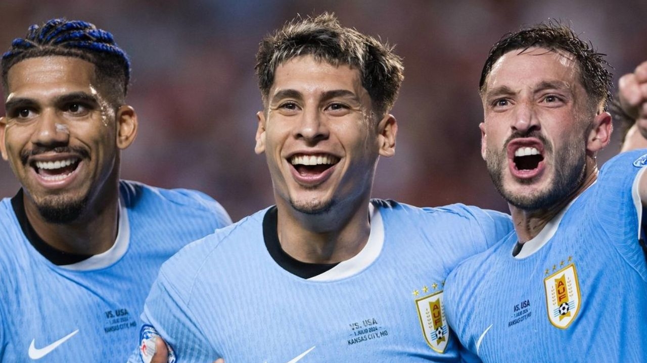 Uruguai assegura a liderança do grupo e elimina os Estados Unidos na Copa América